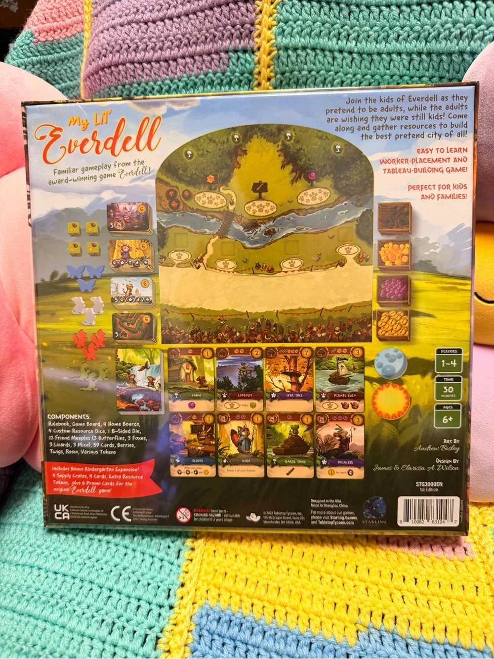 My Lil' Kids Board Game - Colorful Green Box